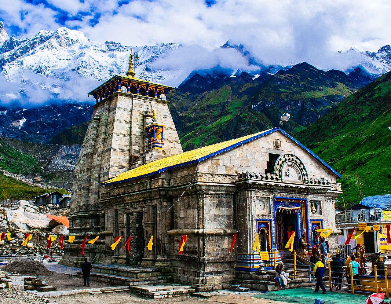 Kedarnath Temple Main entrance