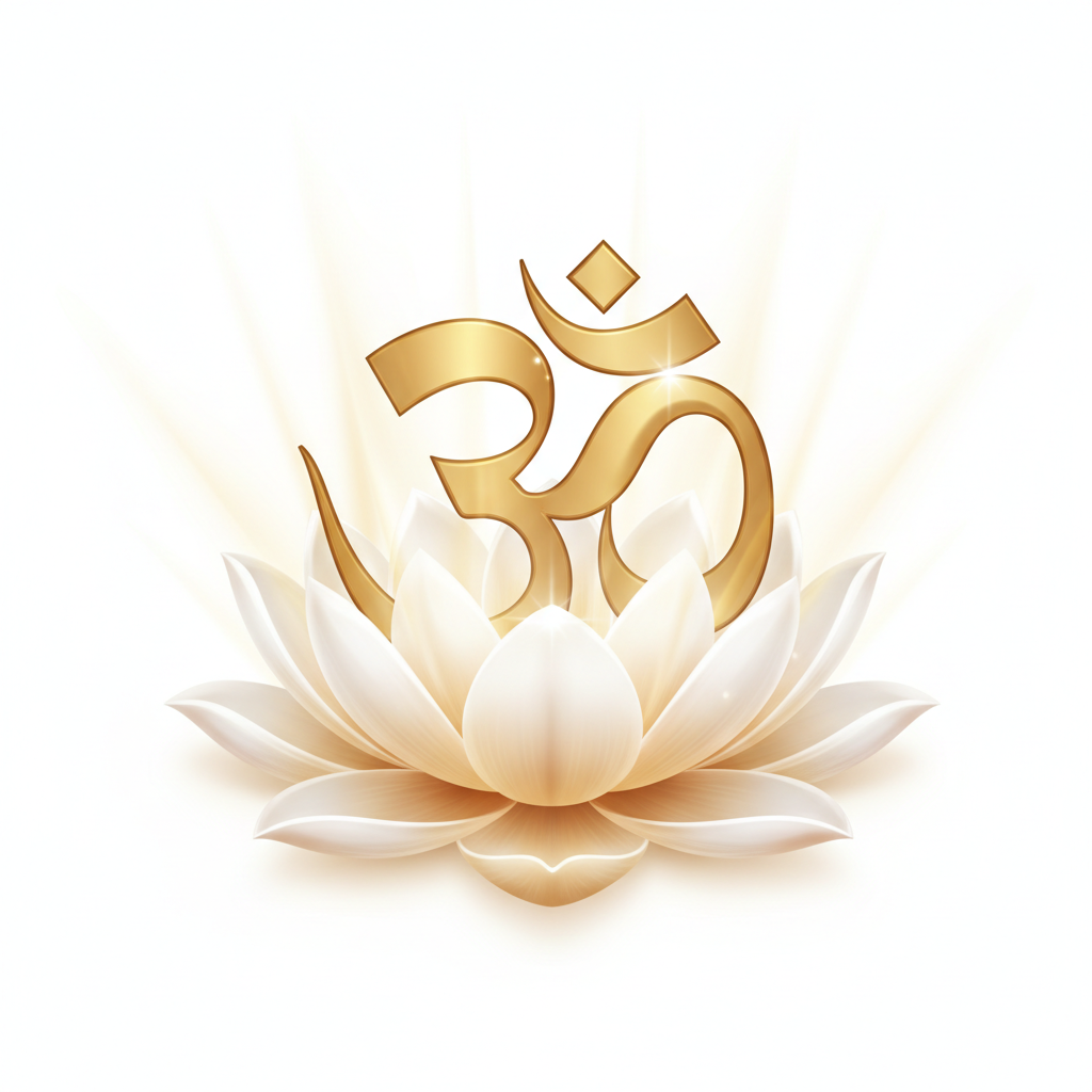 Om Icon represnting Deity Shlokas