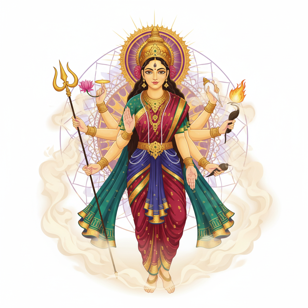 Goddess Shakti Icon