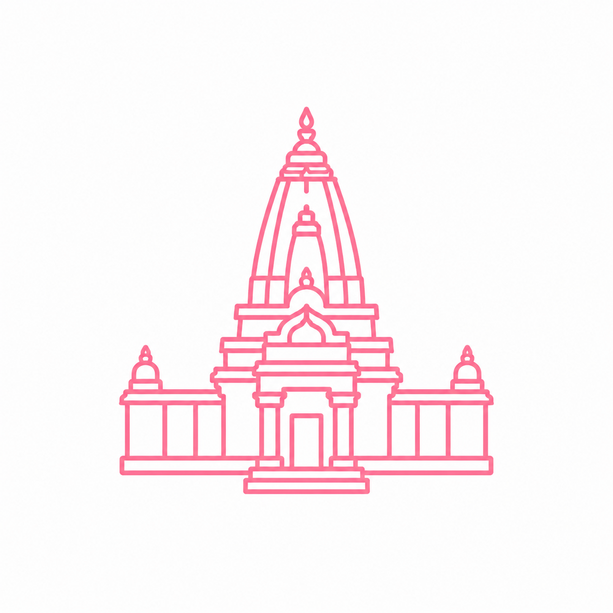 Uttar Pradesh temple icon